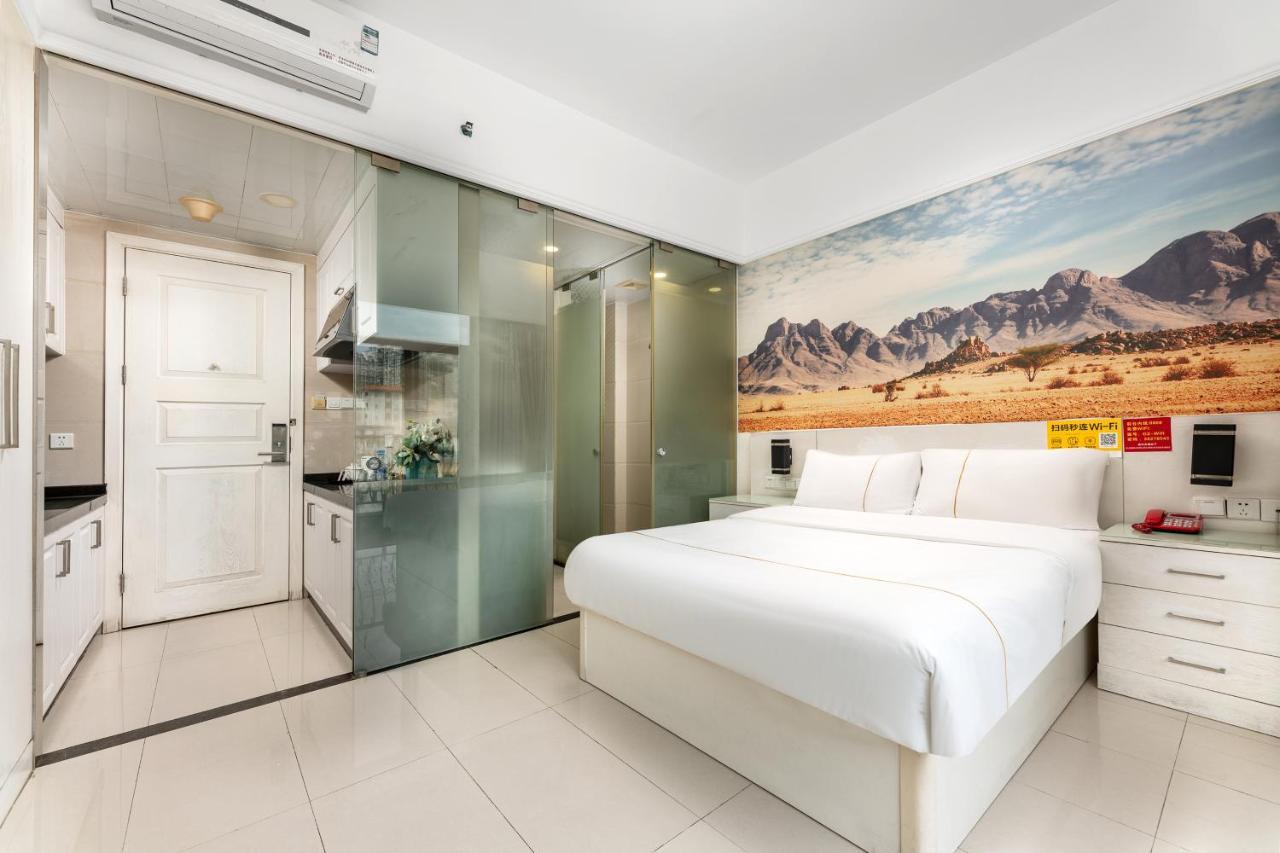 Jinxinwu Aparthotel Yuancun Гуанчжоу Экстерьер фото